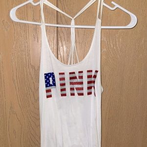 PINK VS; Red, White, & Blue Tank